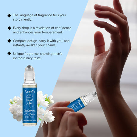 Glamor Perfume For Men, Lasting Fragrance Portable Men's Adult Lavender Fresh Exudes Male Charm Niche Flirtatious Appeal Perfume - V.I.P Digital Presence
