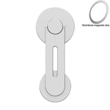 Soporte de cámara para iPhone con extensión para Mac, soporte invisible para coche Tesla, soporte magnético para teléfono con succión 