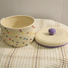 Creative desktop cosmetics storage woven basket - V.I.P Digital Presence