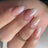 New wearable nail gradient glitter manicure patches almond-shaped nails fake nail patches - V.I.P Digital Presence