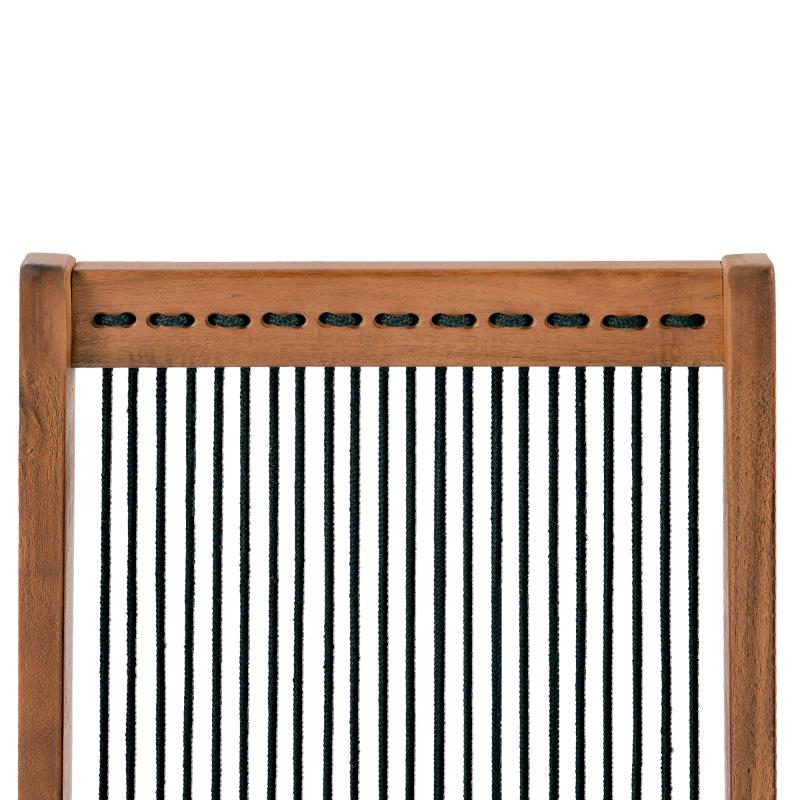 folding roping wood chair - V.I.P Digital Presence