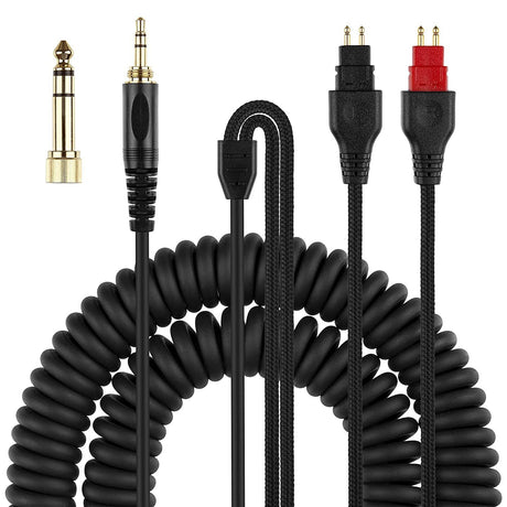 Suitable for Senhai HD580 HD600 HD650 HD660S Spring Earphone Audio Cable - V.I.P Digital Presence