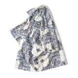 Cool bamboo knot imitation linen weave Cuban collar short sleeved shirt - V.I.P Digital Presence