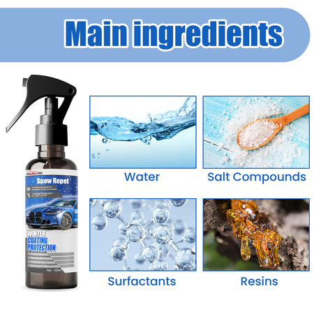 Winter Coating Snow Melt Spray, Car Windshield Fast Snow Melt Defrost Vehicle Deicing Agent - V.I.P Digital Presence