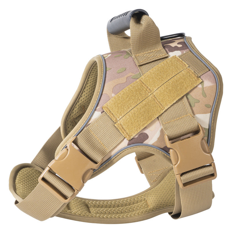 Tactical dog vest: for large dogs (German Shepherd, Golden Retriever) – training, military-style accessories. - V.I.P Digital Presence