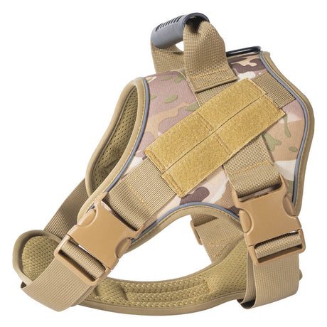 Tactical dog vest: for large dogs (German Shepherd, Golden Retriever) – training, military-style accessories. - V.I.P Digital Presence