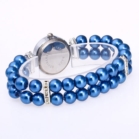 Crystal Watch Fashion Women Watch Pearl String Watch Strap Quartz Bracelet Watch models Female Clock Ladies damenuhr reloj mujer - V.I.P Digital Presence