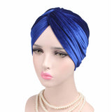Women Velvet Turban Hat Headband Muslim Hijab Caps Female Soft Bandana Headband Hijabs Head Wrap Hair Accessories Supplies - V.I.P Digital Presence