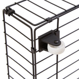 Large metal bed frame with wooden headboard and USB foot pedal, charging station, 2 drawers, LED lights, no need for box spring - V.I.P Digital Presence