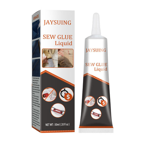 Jaysuing Cloth Repair Glue White Seam Glue Clothing Repair Glue Washable Ironing Cloth Adhesive Glue - V.I.P Digital Presence
