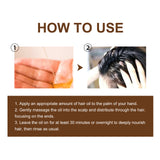 Moroccan Hair Oil, Leave-In Hair Care Serum For Split Ends And Dry Hair Without Greasy Scent - V.I.P Digital Presence