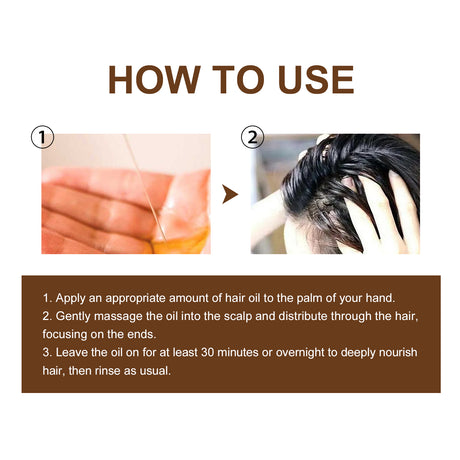 Moroccan Hair Oil, Leave-In Hair Care Serum For Split Ends And Dry Hair Without Greasy Scent - V.I.P Digital Presence