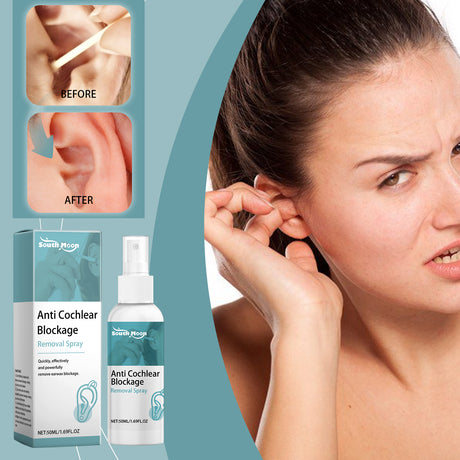 Anti Cochlear Blockage Removal Spray, Daily Gentle And Soothing Moisturizing Earwax Cleaning And Care Spray - V.I.P Digital Presence