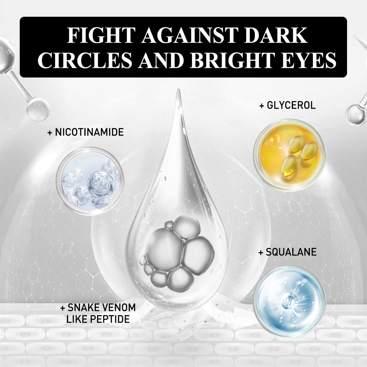 Snake Venom Peptide Moisturizing Eye Cream, Reduce Fine Line Eye Bags Hydrating, Anti-Aging And Anti-Wrinkle Eye Cream - V.I.P Digital Presence