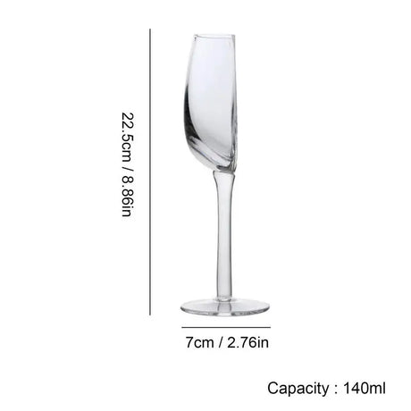 Creative Half Red Wine Cups Multi-use Vintage Tall Wine Glassware Long Stemmed Wine Champagne Glasses - V.I.P Digital Presence