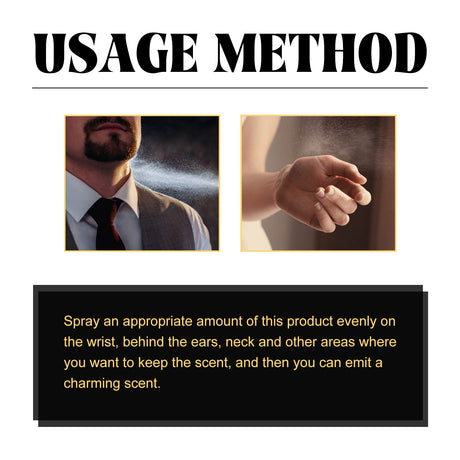 Pheromone Enhanced Cologne, Men's Cologne Lasting Light Fragrance Business Gentleman Fresh Charm Encounter Perfume - V.I.P Digital Presence