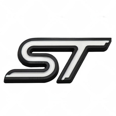 3D metal car stickers, ST badges, badges, decals, Ford Focus 2, 3, Mondeo, FI.C. Kuga, Mk1, Mk2, Mk3, Mk7 front grille decoratio - V.I.P Digital Presence