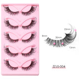Clear Band Corner Foxy Winged Cat Eye 3D Strip Lashes Silk Party Full False Eyelash Vegan Faux Mink Eyelash With Diamond Pearl - V.I.P Digital Presence
