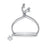 Stainless steel personalized engraved three color curved bracelet simple and personalized women's bracelet - V.I.P Digital Presence