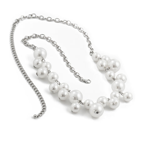 Fashion design imitation pearl tassel waist chain female creative round bead splicing body chain - V.I.P Digital Presence