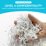 PAPER SHREDDER CROSS CUT LARGE CAPACITY HIGH SECURITY