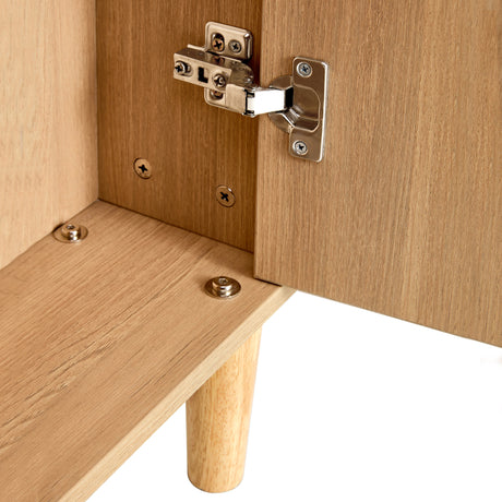 Modern minimalist storage cabinet MDF bed top cabinet Japanese rattan shoe cabinet, small home furniture - V.I.P Digital Presence