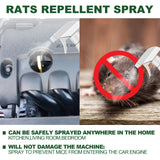 Jue Fish rats repellent spray car body kitchen office bedroom warehouse sewer pipe anti rat spray 60ml mouse repellent spray - V.I.P Digital Presence