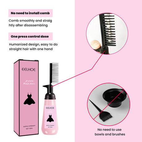 Hair Straightening Cream, Hair Care Smooth Smooth Smooth Hair Care Cream - V.I.P Digital Presence