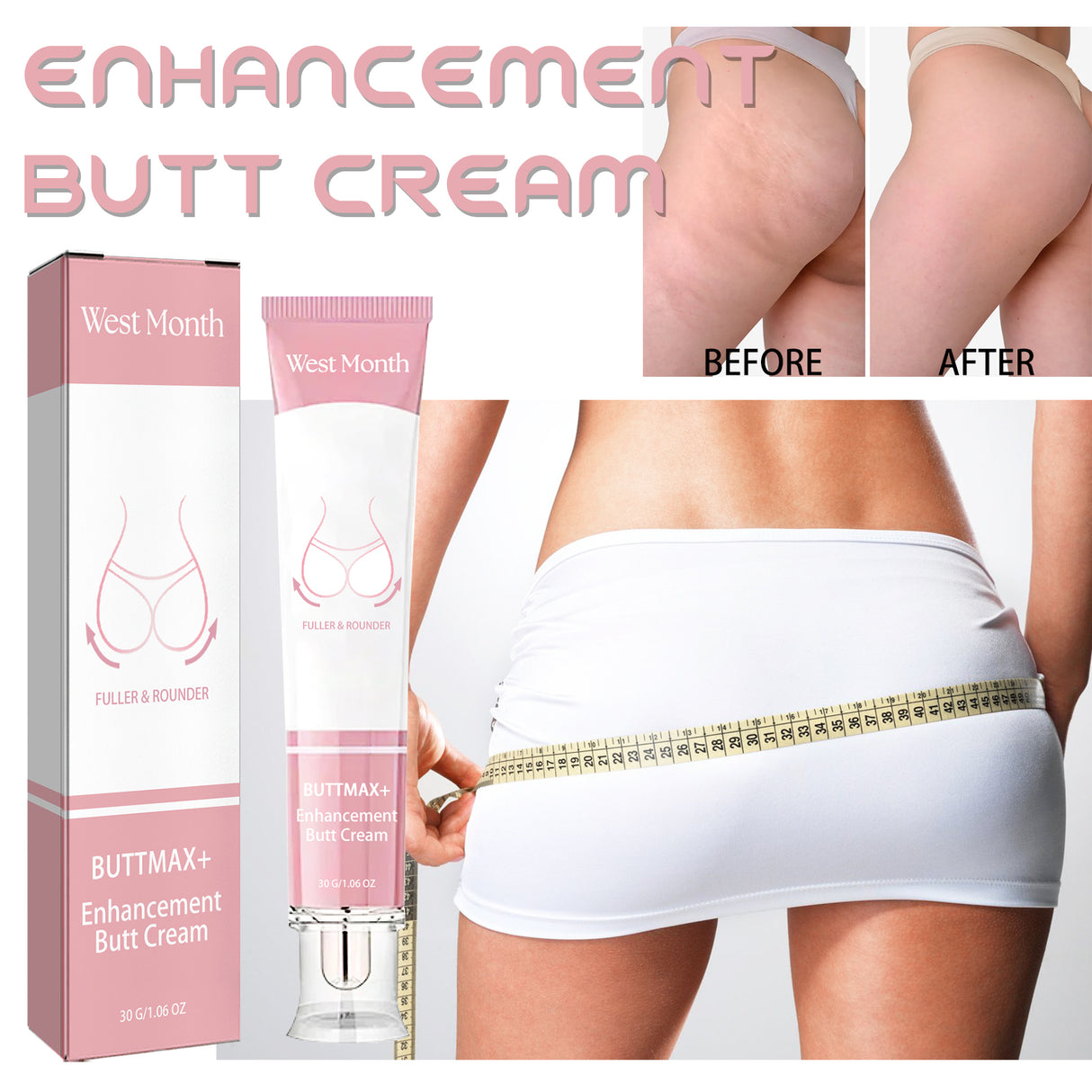Butt Lift Cream Sculpting, Lifting, Firming And Toning Buttocks Care Moisturizing And Filling Butt Lift Cream - V.I.P Digital Presence