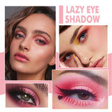Lazy Eye Shadow, Natural Development Pearlescent Matte Beginner Daily Makeup Glitter Eyeshadow - V.I.P Digital Presence