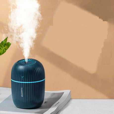 Ultrasonic Air Humidifier Household  Moisturizing Spray Student Dormitory Car Humidification Aromatherap with LED Night Light - V.I.P Digital Presence