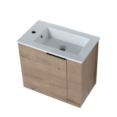 Bathroom Vanity with Sink 22 Inch for Small Bathroom,Floating Bathroom Vanity with Soft Close Door,Small Bathroom Vanity with Sink, 22x13 (KD-Packing) - V.I.P Digital Presence