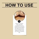 Perfumed Hair Removal Oil, Plant Essential Oil Gentle Care Smooth Body Skin Hair Removal Oil