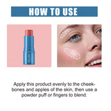 Blush Stick, Three-Dimensional Brightening Natural Waterproof Lightweight Lazy Body Contouring Cream - V.I.P Digital Presence