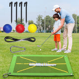 Golf Training Mat: Detect Swing, Show Path Feedback & Correct Hitting Posture - V.I.P Digital Presence