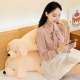 Poodle Doll Super Soft Long Pillow for Lying Dogs Bedside Pillow Doll - V.I.P Digital Presence