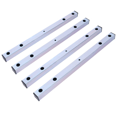 3 bicycle parking racks, 22-28 inch wheel supports, maximum tire width 2.15 inches, galvanized - V.I.P Digital Presence