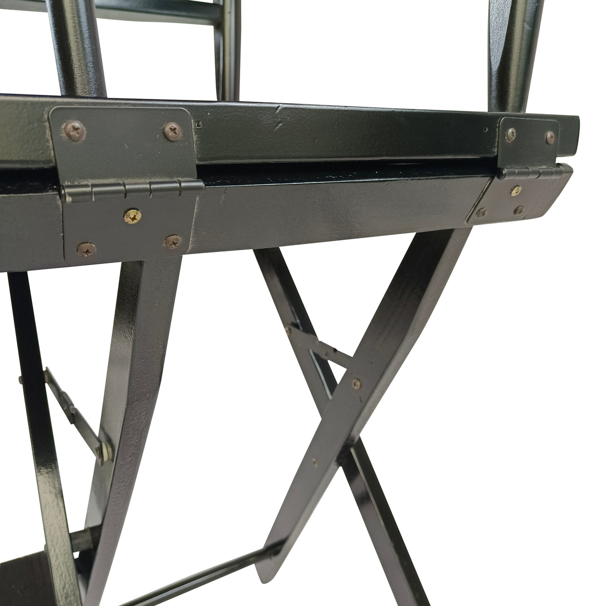 Casual Home Director's Chair, Black Frame/Black Canvas,Suitable for adults, foldable style, 2pcs/set populus - V.I.P Digital Presence