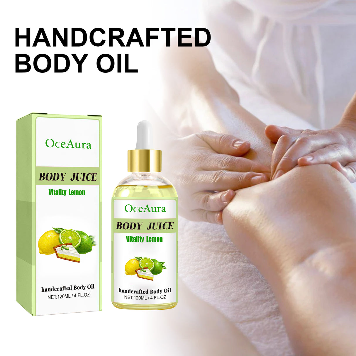 Handcrafted Body Oil, Moist Curing Firming Skin Relief Fatigue Plant Aroma Aromatic Therapy Oil - V.I.P Digital Presence