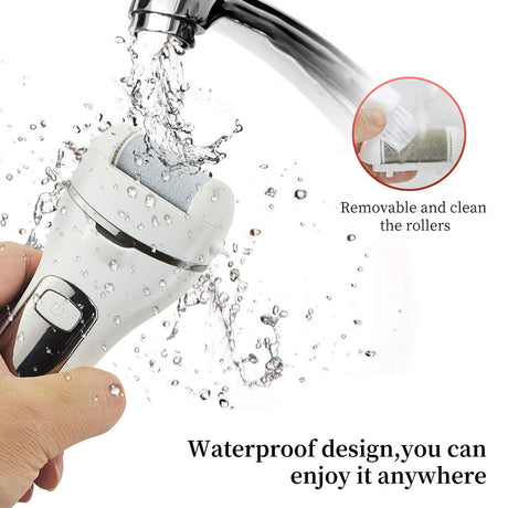 Electric foot grinder automatic rechargeable foot skin remover dead skin callus grinder pedicure tool - V.I.P Digital Presence