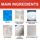 Waterproof Adhesive, Roof Bathroom Kitchen Wall Waterproof Free Smashing Brick Leakproof Paint - V.I.P Digital Presence