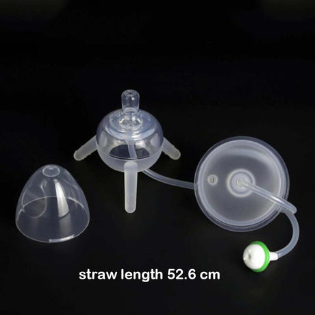 250ml Baby Bottle Kids Cup Silicone Sippy Children Training Cute Baby Drinking Water Straw Feeding Bottle Hands-free Bottle - V.I.P Digital Presence