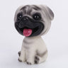 Cute doll decorations in the car, resin bobblehead dog animal bulldog, creative cute car ornaments - V.I.P Digital Presence