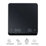 Digital Coffee Scale with Timer LED Screen Espresso USB 3kg Max.Weighing 0.1g High Precision Measures in Oz/ml/g Kitchen Scale - V.I.P Digital Presence