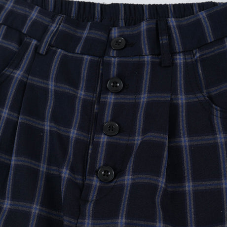 Street Trend Retro Plaid Casual Pants Men's Sportswear High Street Vibe Loose Plaid Wide Leg Straight Trousers - V.I.P Digital Presence