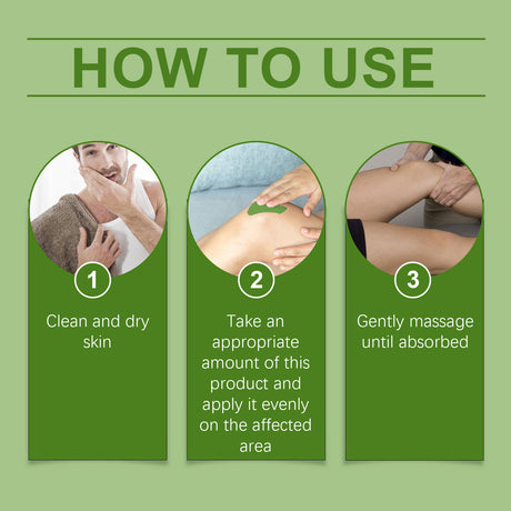 Herbal Treatment Cream Massage Applied To Knee, Wrist, Waist And Shoulder Discomfort Daily Treatment Cream - V.I.P Digital Presence