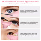 Mascara Shield Applicator Eyelash Brush Curler Guard Applicator Silicone Eyelashes Makeup Tool Eyeliner Guide Applicator Helper - V.I.P Digital Presence