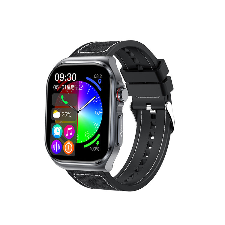 New ET585 smart watch ECG call micro physical examination NFC blood sugar uric acid body fat blood oxygen heart rate - V.I.P Digital Presence