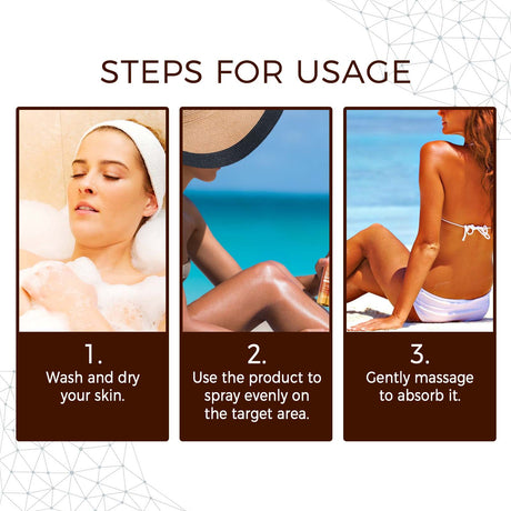 Helps Tan Spray, Helps Black Refreshing Natural Bronzer Wheat Color Helps Tan Spray - V.I.P Digital Presence