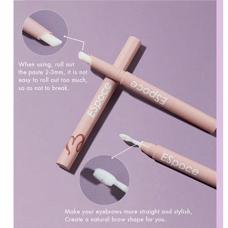 ESpoce New Multi-Functional Double-Headed Eyebrow Cream With Brush Head Wild Raw Eyebrow Stereotyped Three Dimensional Stereotyped Lasting Eyebrow Pencil - V.I.P Digital Presence